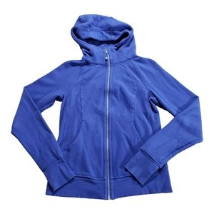 Lululemon Scuba Hoodie Light Cotton Fleece Women's 6 Blue